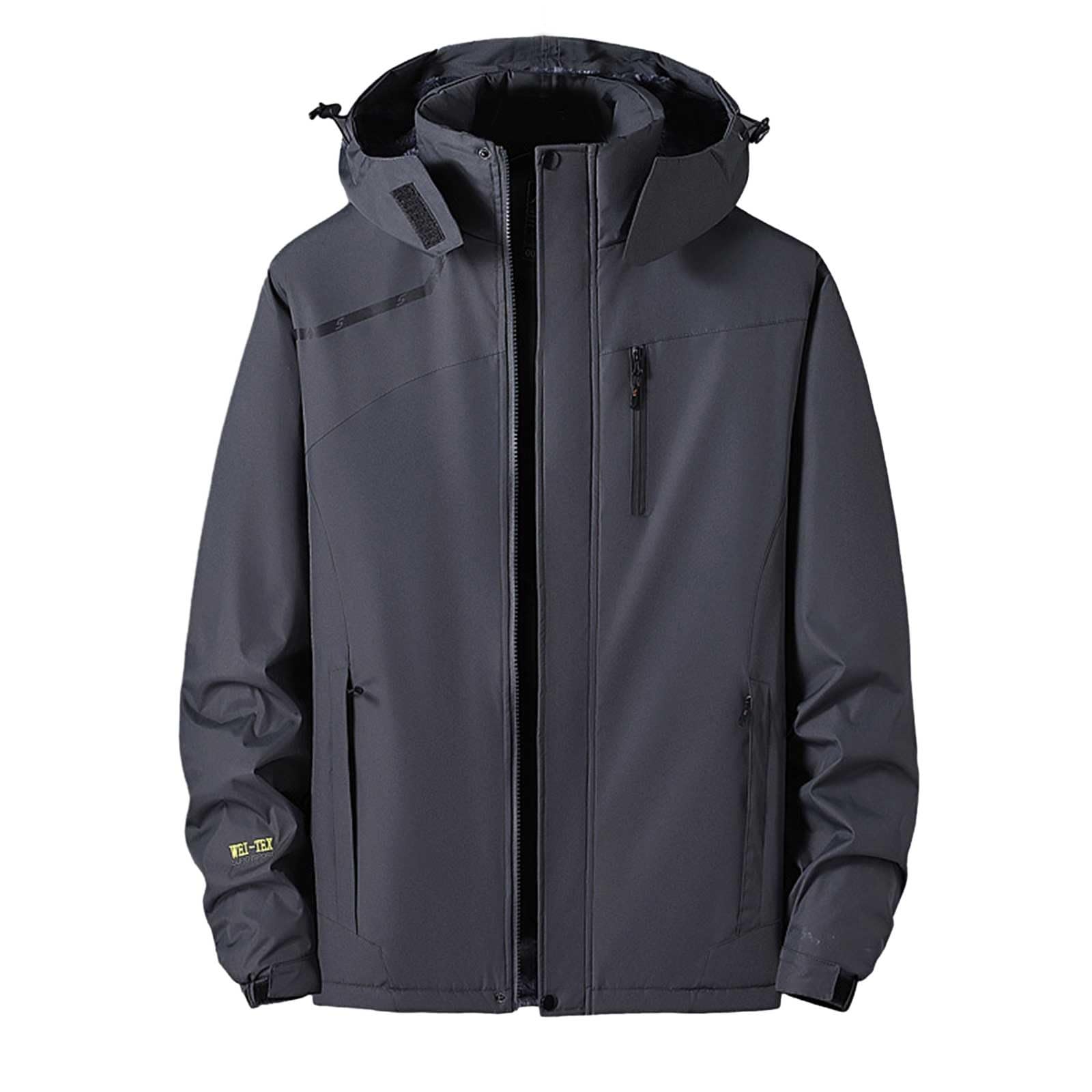 Generisch Chubasquero para bicicleta para hombre, plegable, fino, impermeable, cortavientos, chaqueta para bicicleta, chaqueta ligera cortavientos, chaqueta de senderismo