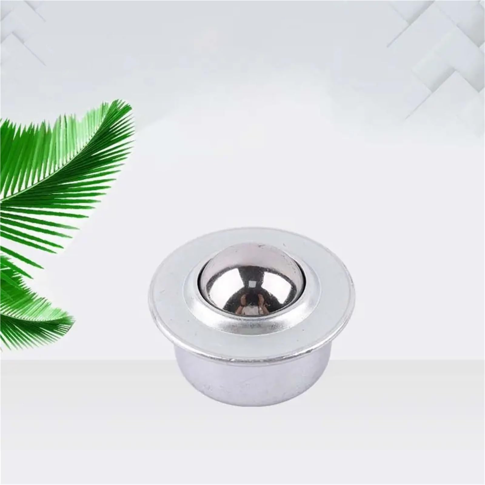 Kugelrollen 10 Stück Lenkrollen Mini-Lenkräder Augenrunde Radrollen Kugelrollen Schwenkkugel for Maschinen Möbelbeschläge(L)