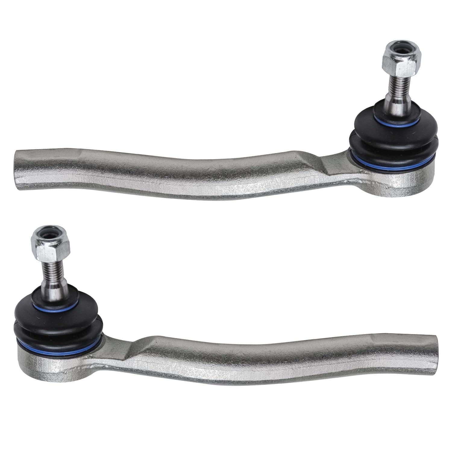 Detroit Axle - Front 2pc Outer Tie Rods for 2012-2022 Versa Note, 2015-2019 Nissan Micra, 2 Outer Tie Rod Ends Set 2013 2014 2015 2016 2017 2018 2019