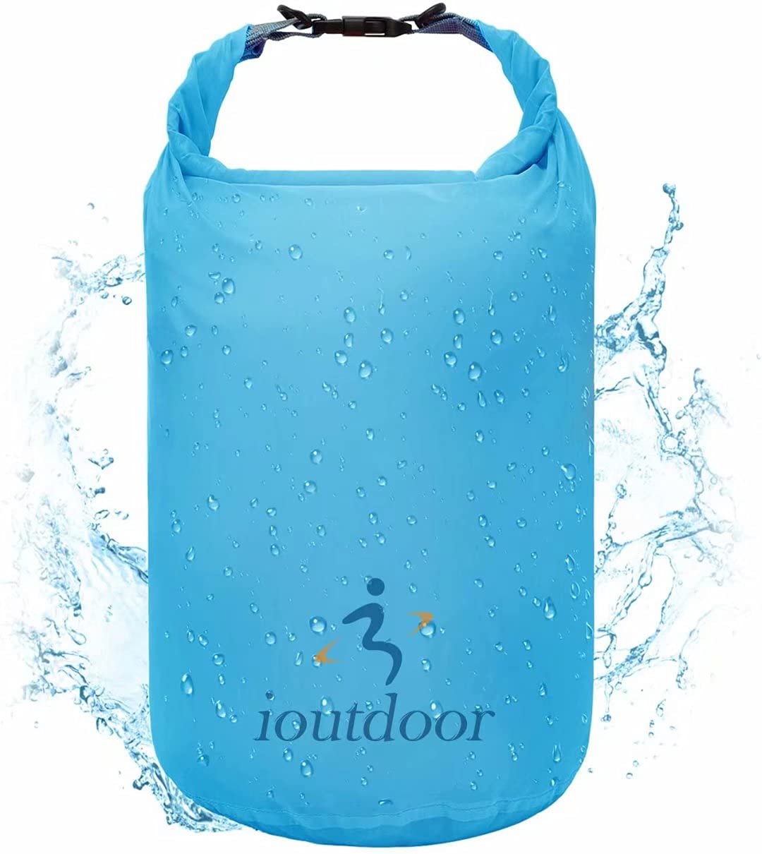Sac Étanche Imperméable Léger 2L 5L 10L 20L 40L 70L Gardez l'équipement propre et sec,Sac Sec Petit Grand pour Kayak,Plage,Rafti
