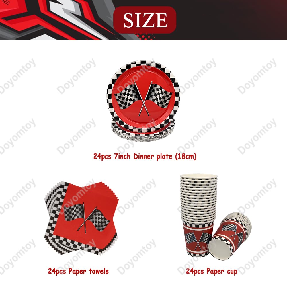 Vaisselle Pour Fête De Voiture,Doyomtoy Pour 20 Invités