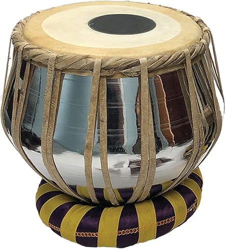 Miniatura 3 de Satnam Bayan - Juego de tambor de mesa profesional hecho a mano, diseño de martillo, acero