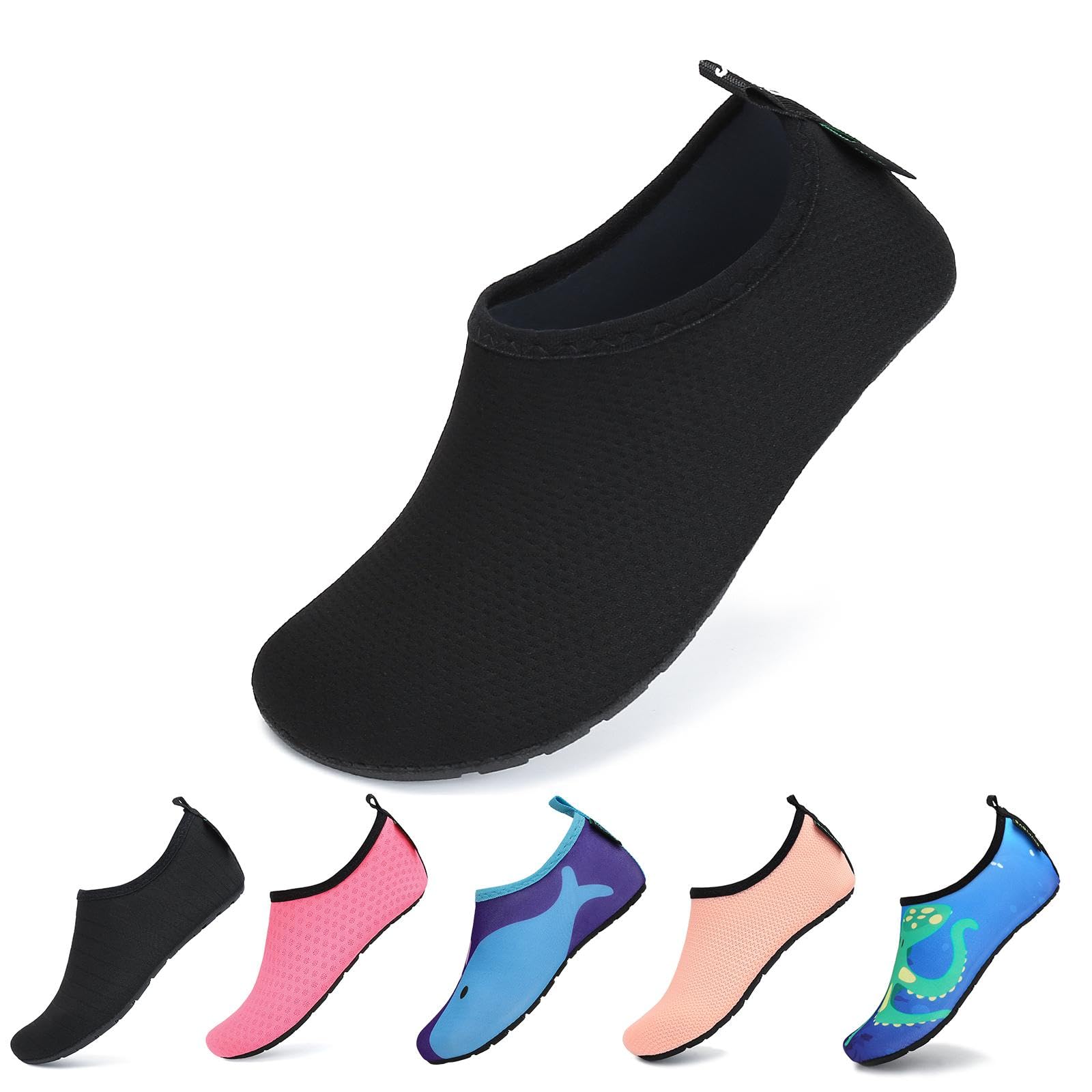 SAGUARO Zapatos de Agua NiƱos Verano Secado RƔpido Aqua Calzado Ligeros Transpirable Zapatillas Snorkel Bucear Swim Piscina Playa Yoga