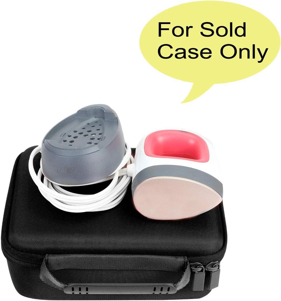 co2CREA Hard Custodia Borse Viaggio per Cricut PC2007470 EasyPress Mini (Nero,con neto)
