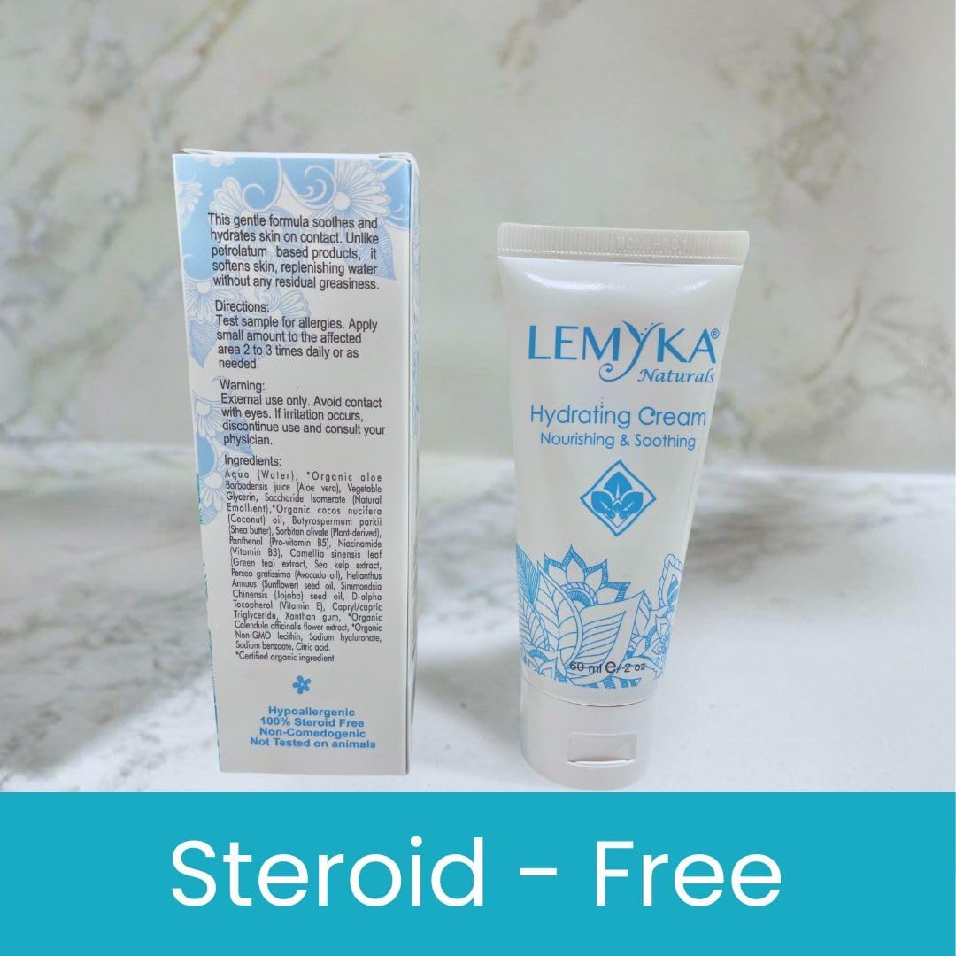 Baby Cream for Eczema, psoriasis prone, itchy, dry skin, Organic Soothing ointment, Natural Moisturizer, Paraben-free, 2OZ - Image 3