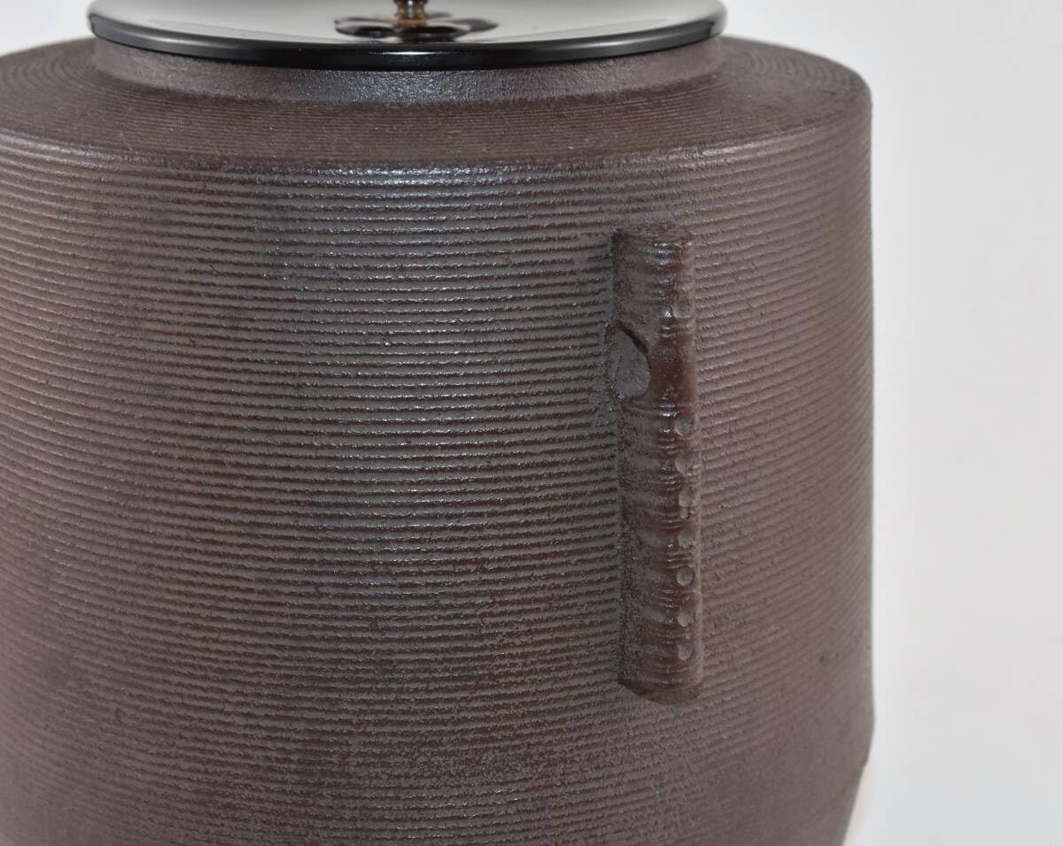 南部鉄瓶丸池永造極上元箱入り 囲炉裏お茶道具 台所用 南部鉄瓶丸