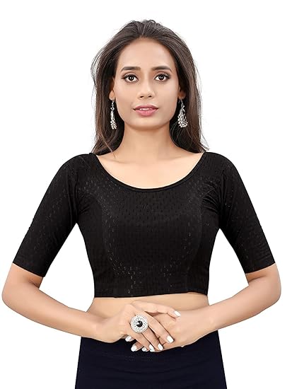 Round Neck Cotton Lycra||Stretchable Blouse for Women ||Readymade Blouse for Women ||Blouse Readymade ||Stretchable Blouse Readymade