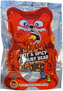 Pocas HOT & SPICY GUMMY BEAR 7.4 OZ 1-PACK)