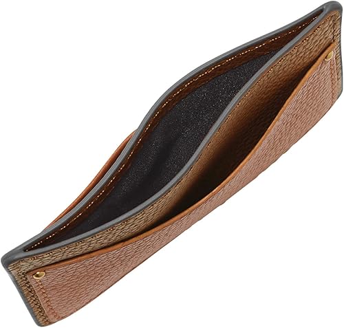 Miniatura 2 de Fossil Men's Leather Slim Minimalist Card Case Front Pocket Wallet Slim, Minimalist, Card Case, Front Pocket