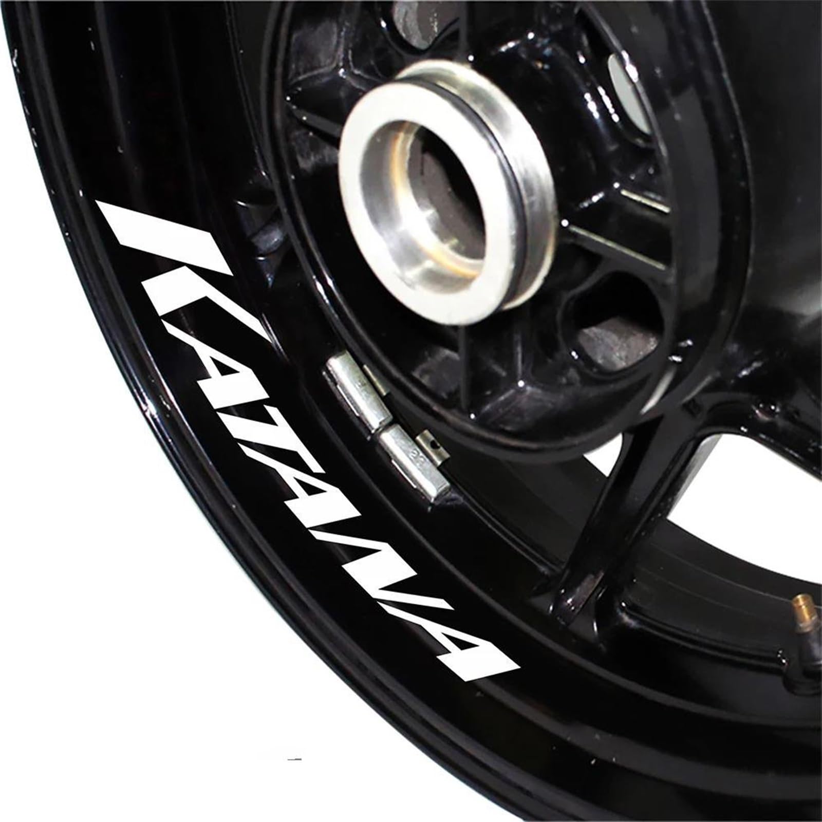 Motorcycle Accessories Wheel Stickers Sports Edge Stripe Reflective Film for Suzuki for Katana Motorbike(Color6)