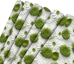 Raniwala Handicrafts - Premium Gift Wrapping Paper Sheets Pack of 6 with 10 Pull Flower Ribbon Free – Glossy Finish (Size: 27.5 x 19.5 Inch) 0283