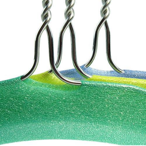 Hangerworld 100 Foam Cover Shoulder Guard Garment Protector For Dry Cleaners Wire Coat Hangers (Covers Only Hangers Not Included) #TOP5