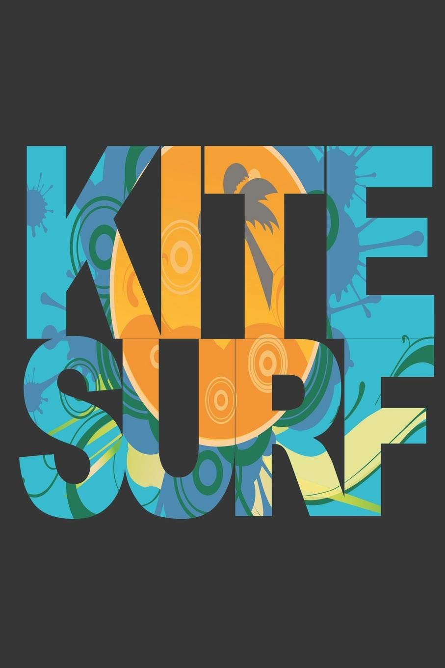 Kite Surf: A5 dotgrid Kite surf notesbook 6x9 journal notepad