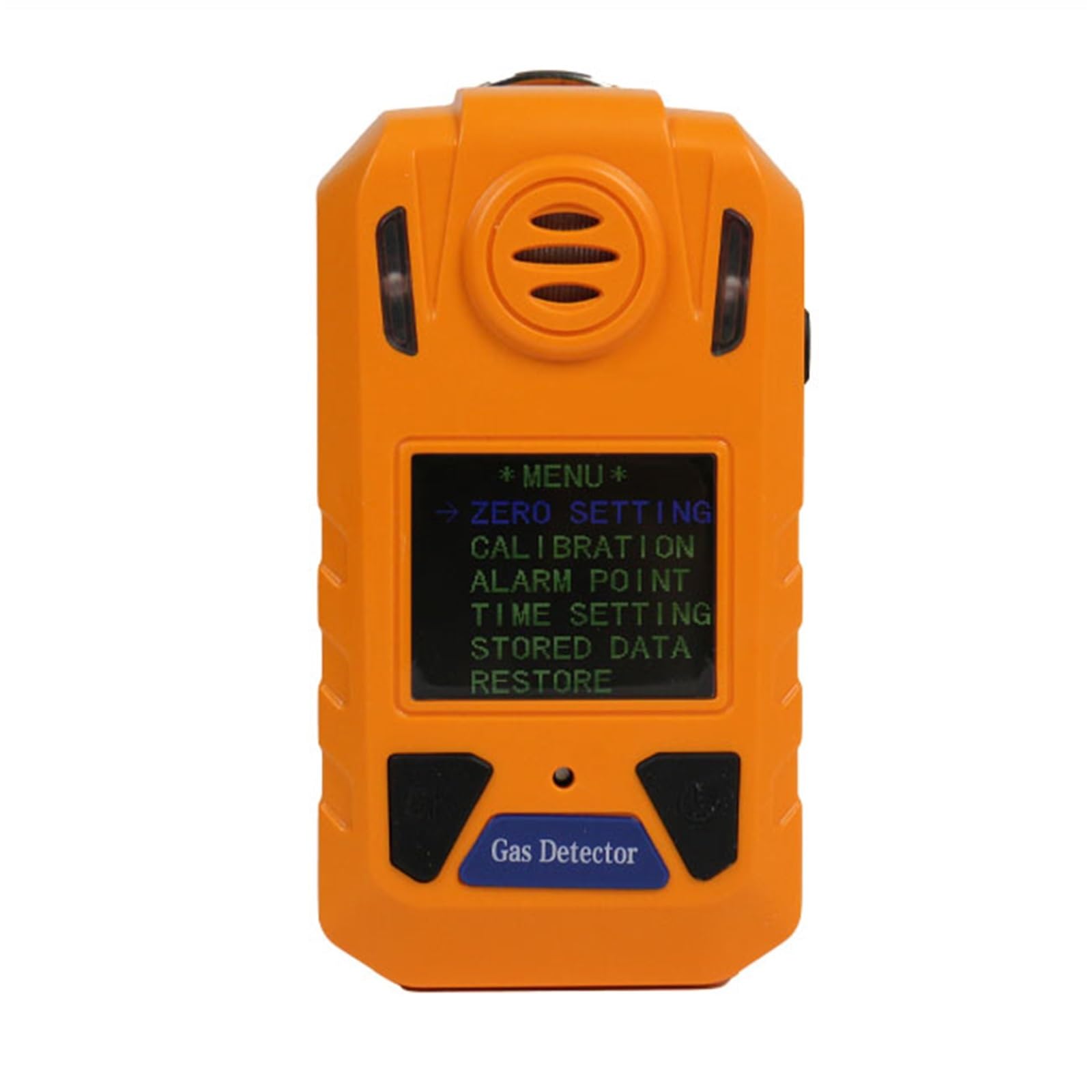 Portable High Accuracy Multi-Gas Detector CO/H2S/O2 Combustible Gases LCD Indication Light/Sound/Vibration Alarm(0-500 ppm)