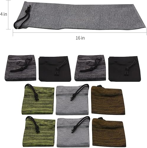 Miniatura 6 de RUBY.Q Calcetines para pistola, calcetines tejidos tratados con silicona de 16 pulgadas, calcetín transpirable para pistola