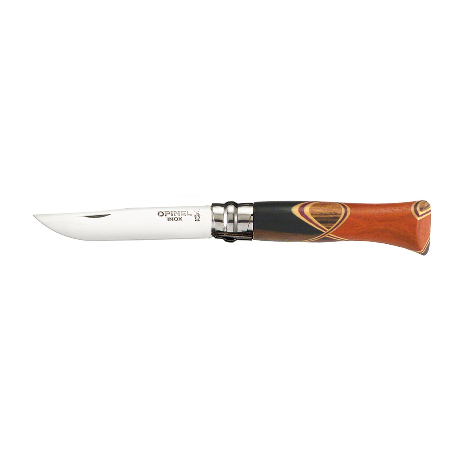 OPINEL - N°06 Luxe Chaperon - Couteau de Poche en Acier Inoxydable 