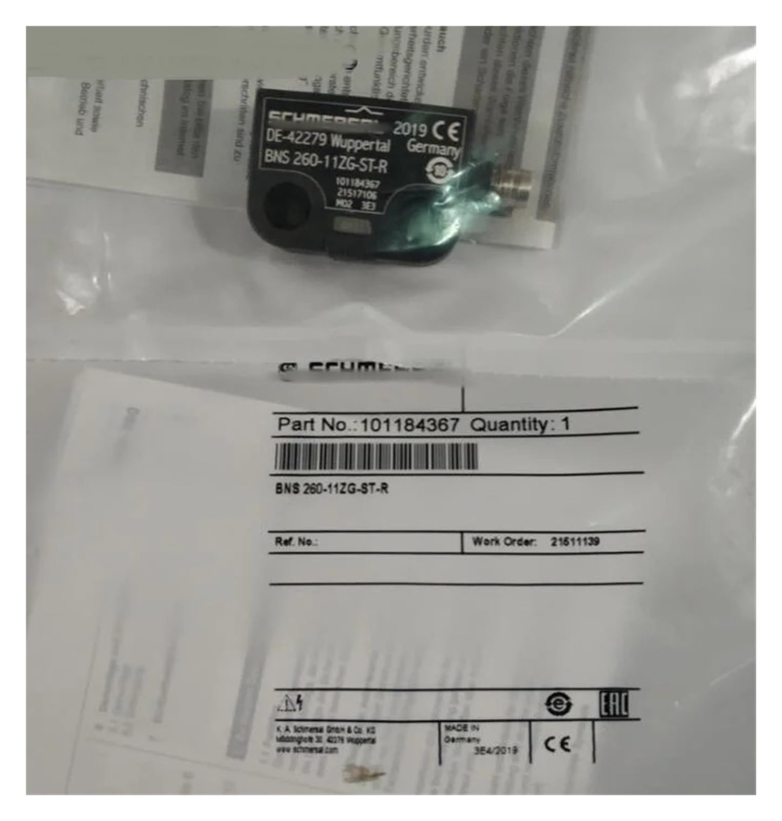 ANTBEE Sensors BNS 260-11ZG-ST-R