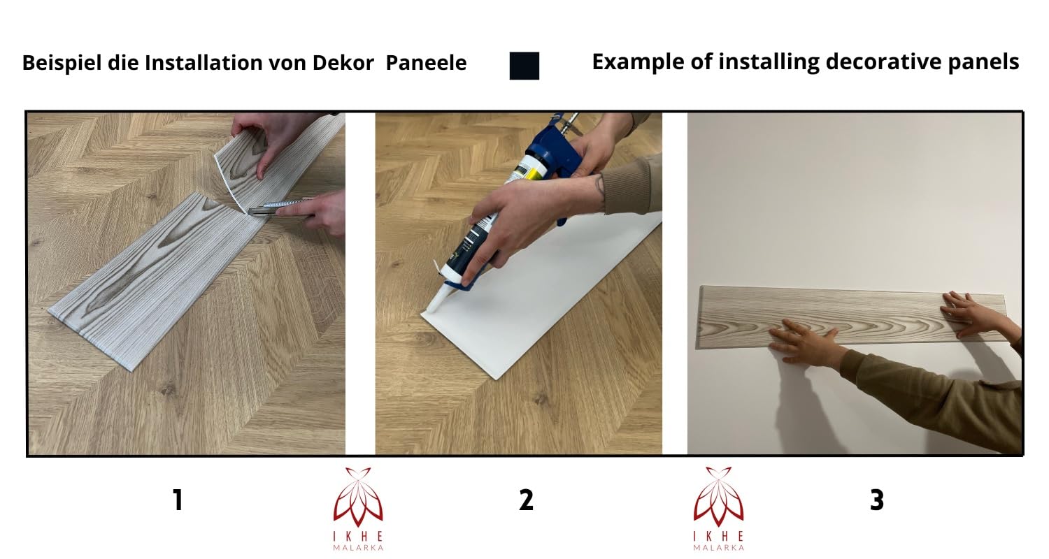 Eurodeco 20m² / 120 Stück Deckenplatten Deckenpaneele Deckenverkleidung Holzoptik Holzimitat Polystyrol XPS Imitat Wandpaneelen P02 Styropor 100x16,7cm Wärmespeichernd