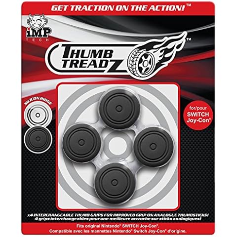 Trigger Treadz Switch Thumb Treadz - Black (Nintendo Switch) Cover