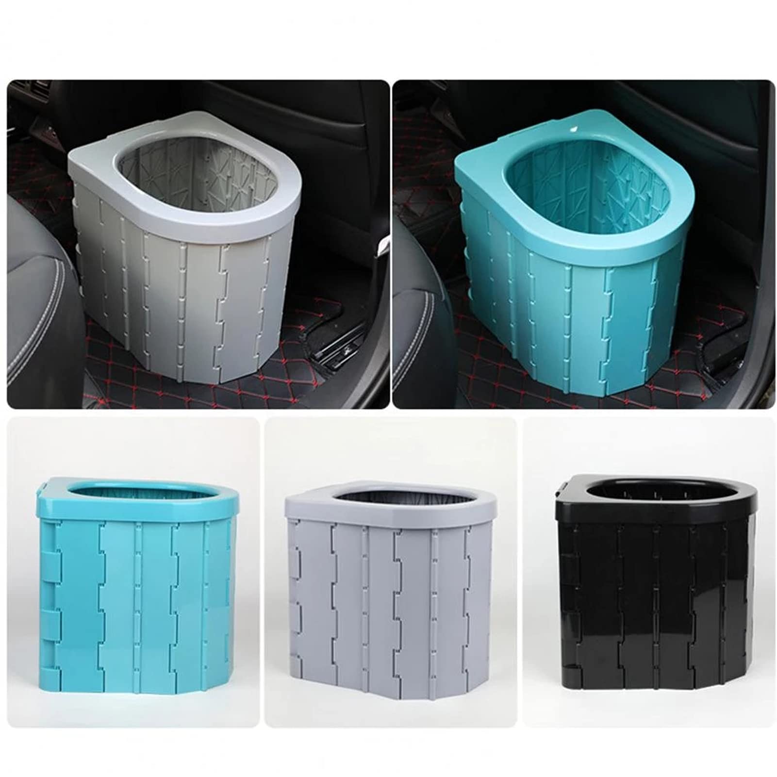 Tragbares Töpfchen für Erwachsene, Toilettensitz, Auto, Outdoor, Reisen, Camping, Erwachsene, Töpfchen, Trainingssitz, faltbar, Töpfchen, Toilettensitz, mobil