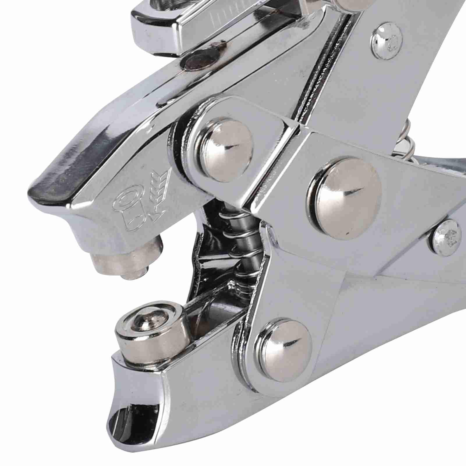 Punzonatrice manuale a 1 foro, punzonatrice singola con capacità di 30 fogli, impugnatura ergonomica antiscivolo, profondità regolabile per carta A4, utensile in ferro per ufficio