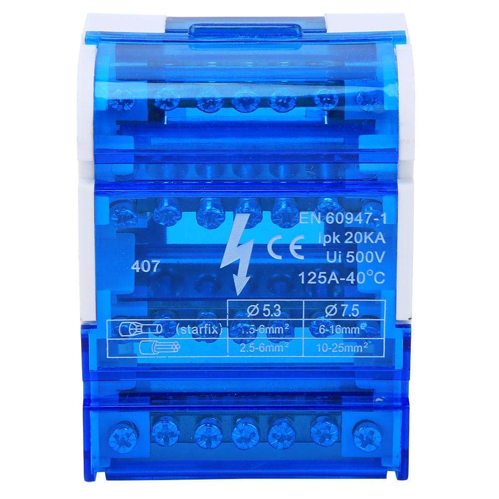 Caja de Distribución de Cables 4 Niveles 407, 4 Entradas 24 Salidas, Tapa Transparente