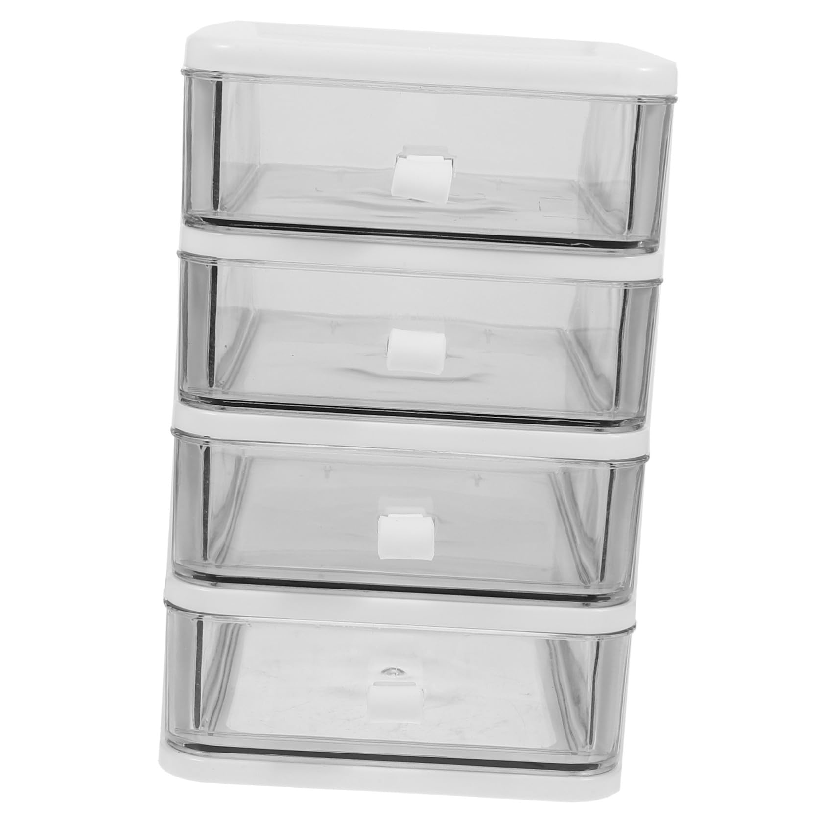 Organizador para Armario Diseño Simple y Almacenamiento Ordenado Superficie Lisa Cajonera de Pp Blanco y Oficina para Escritorio y Hogar
