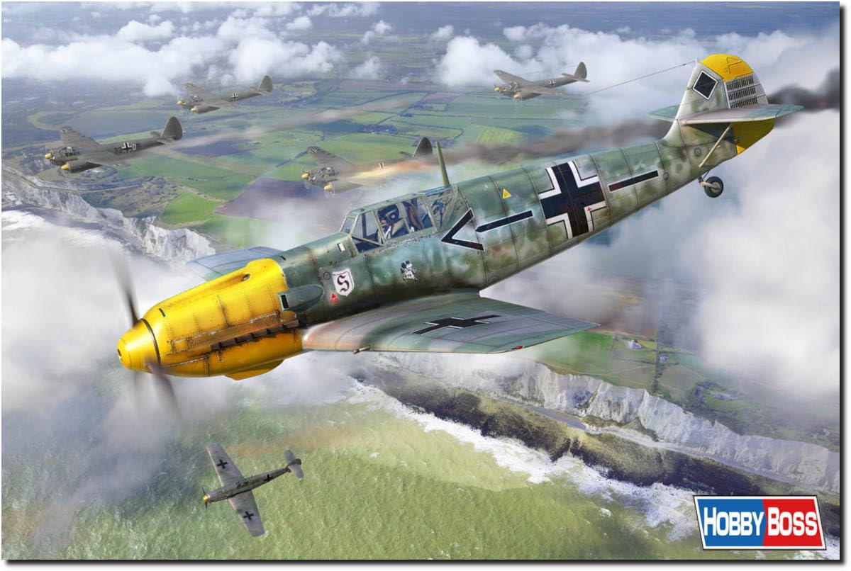 Hobbyboss 81792 - 1/48 Messerschmitt Bf109E-4 - New