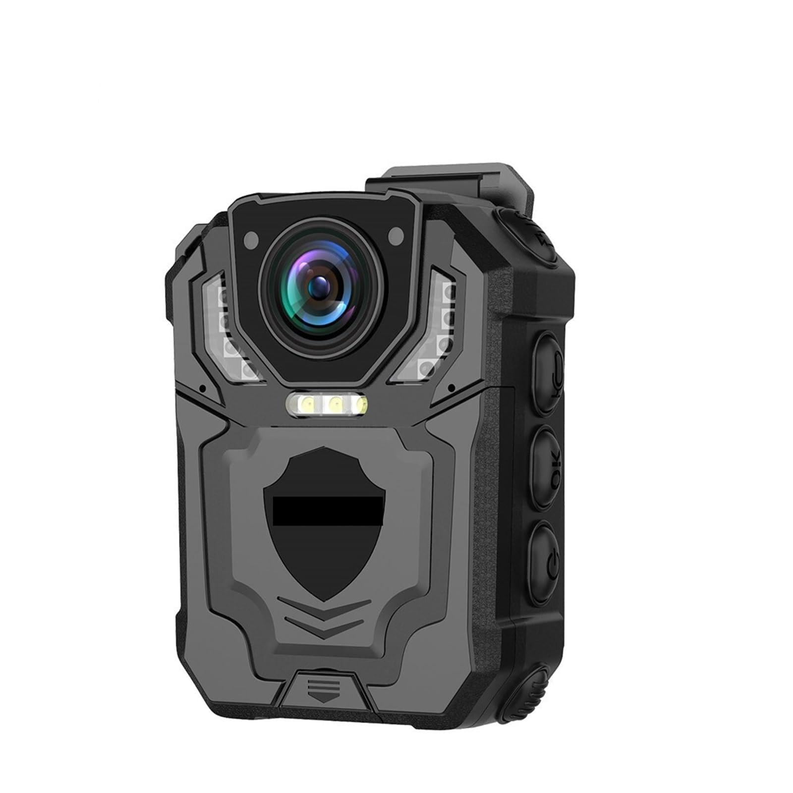 CVFRDD Body Camera T5 Recording Wearable Police Camera Law Enforcement Night Vision Loop Recording DVR Mini Camera(With 32GB card)