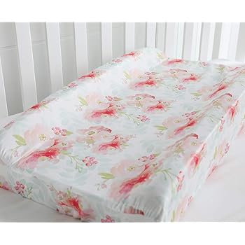 crib sheet and changing pad cover