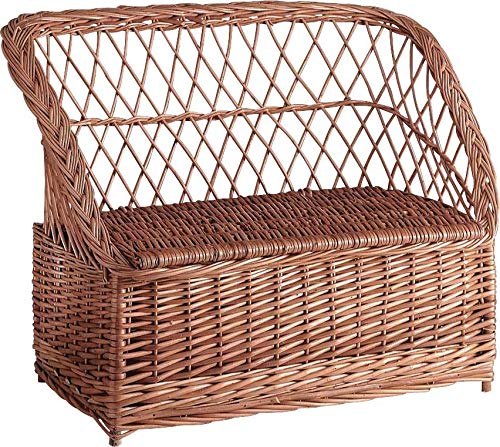 AUBRY GASPARD Banquette Coffre Osier Enfant
