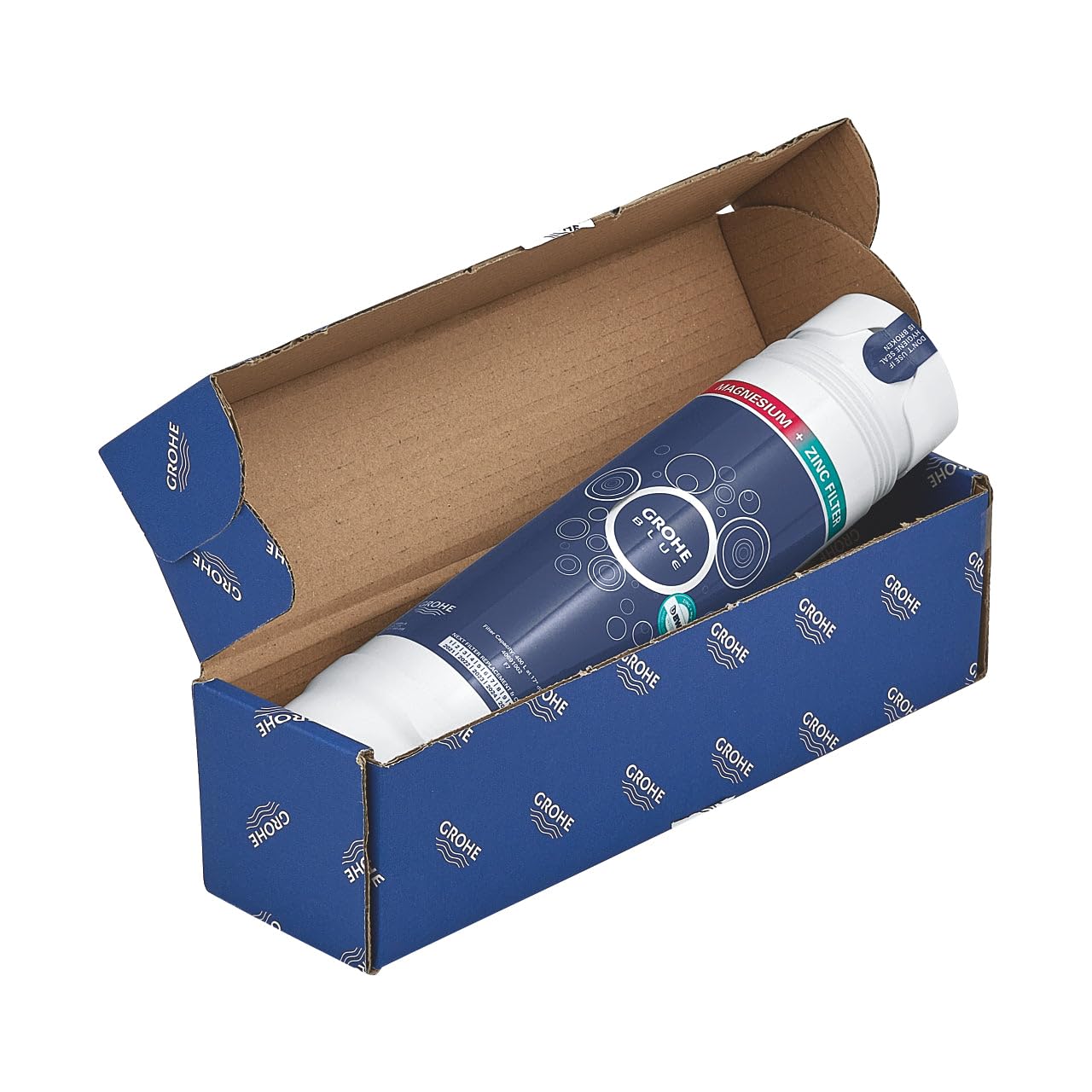 GROHE Blue Magnesium + Zinc Filter (Enriches Water with Up to 35mg/l Magnesium and 3mg/l Zinc, 400L Capacity at 17° DGH - Image 2