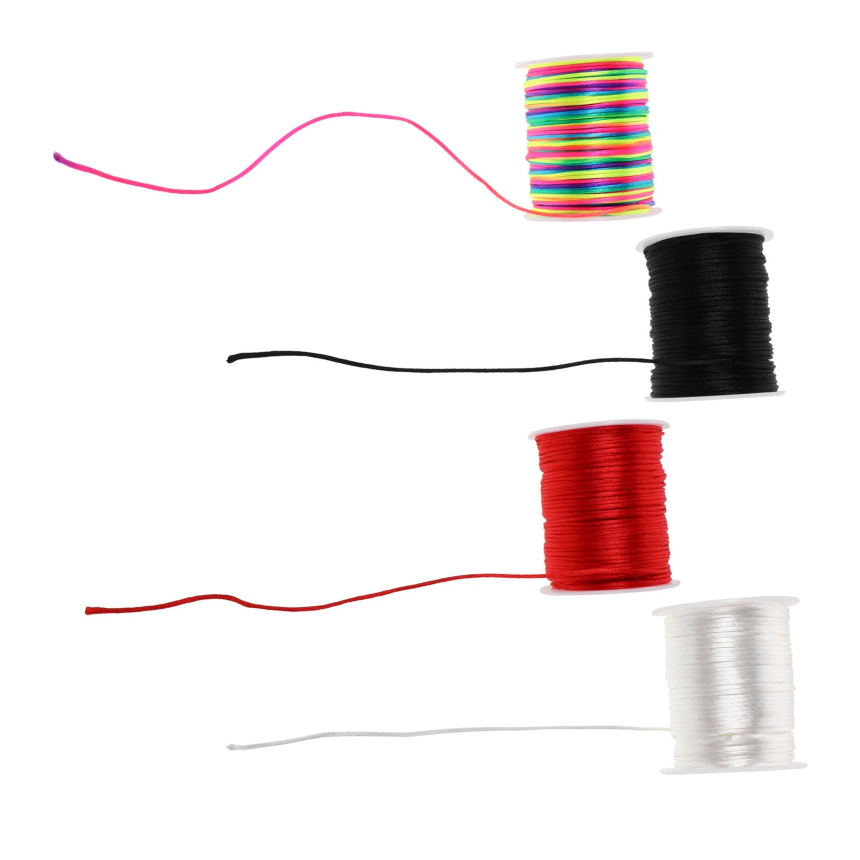 Corde tressée polyester pour loisirs créatifs et ateliers bijoux en famille