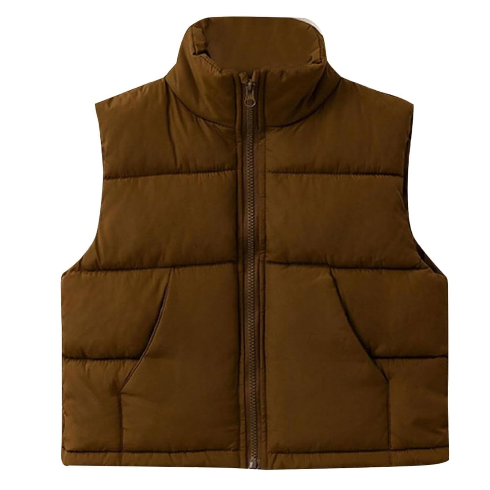 Piumino da ragazzino per bambine Piumino senza maniche Cappotto da completo Piumino invernale per bambino Piumino invernale per bambini Abbigliamento autunno inverno Giubbotto imbottito per ragazzi