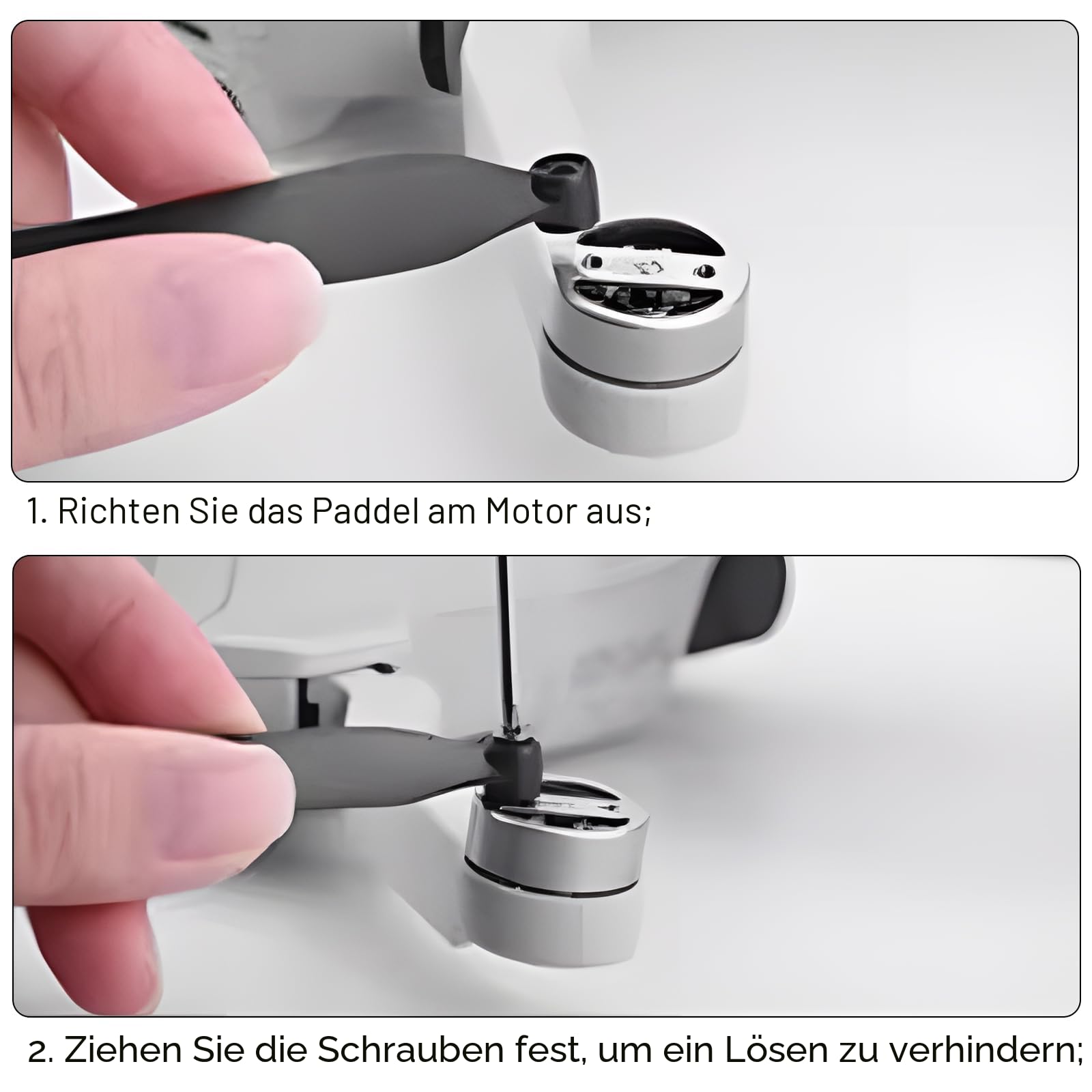 Propeller für DJI Mini 4K/2/SE/2 SE Drohnen Propellerschutz Landegestell Propellerhalterschutz Gimbal Abdeckung Insgesamt 24 Stück Zubehoer für DJI Mini 4K 2 SE Drohnen Zubehör Set