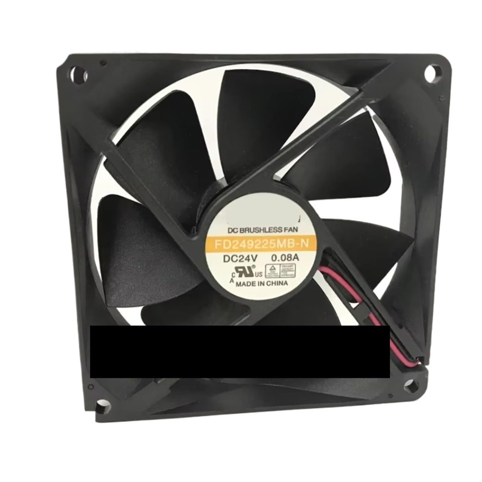 UITGVDQAT FD249225MB-N DC 24V 0.08A 90x90x25mm 2-Wire Server Cooling Fan