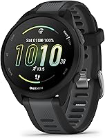 Vista 5 de Garmin Forerunner 165 Music GPS Running Smartwatch, reloj inteligente con rastreador de actividad física para hombres y mujeres, paquete