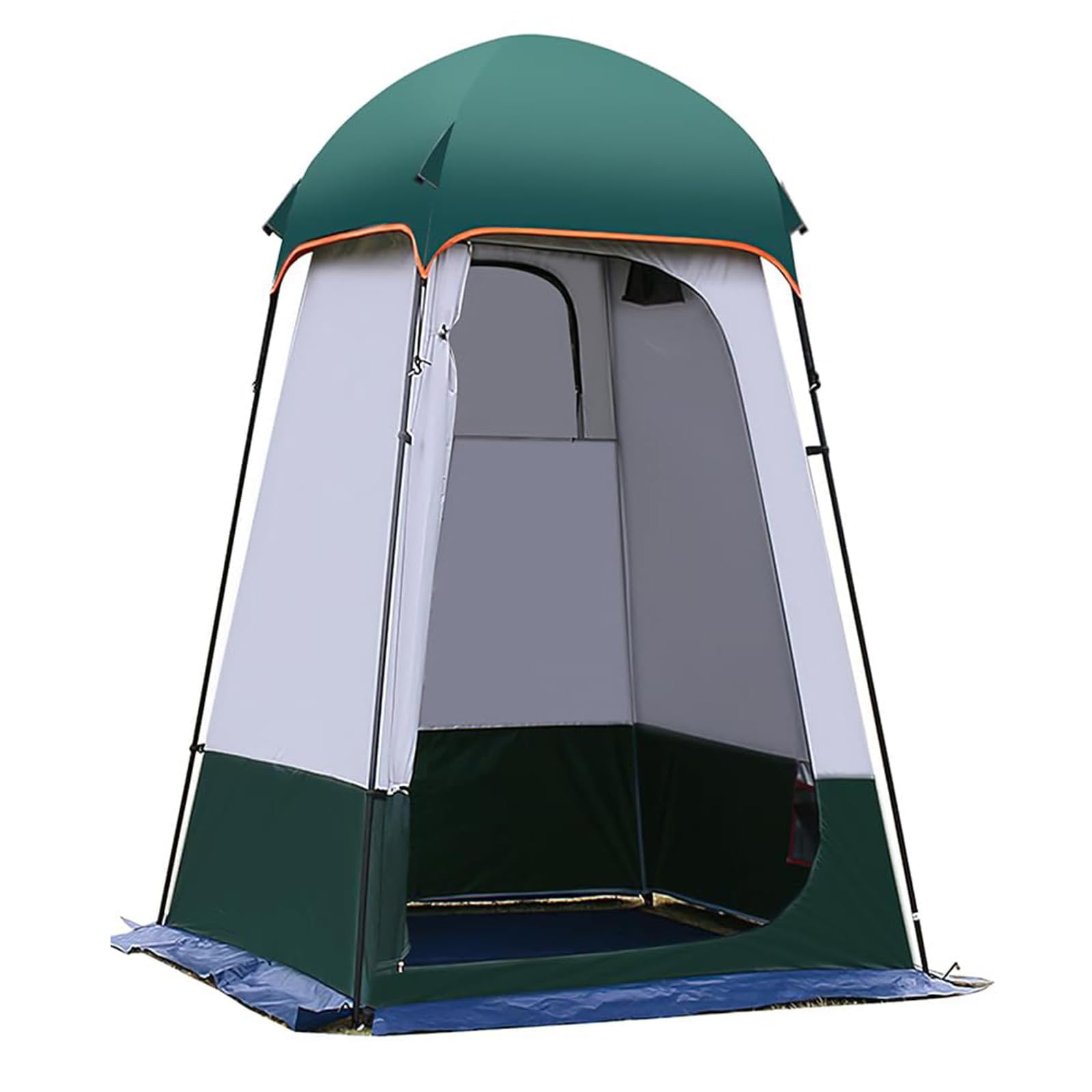 Pop Up Duschzelt, wasserdichtes Sichtschutzzelt für Camping, tragbarer sofortiger Unterschlupf für Außendusche, Wechseln, ideal zum Angeln & Strandgebrauch