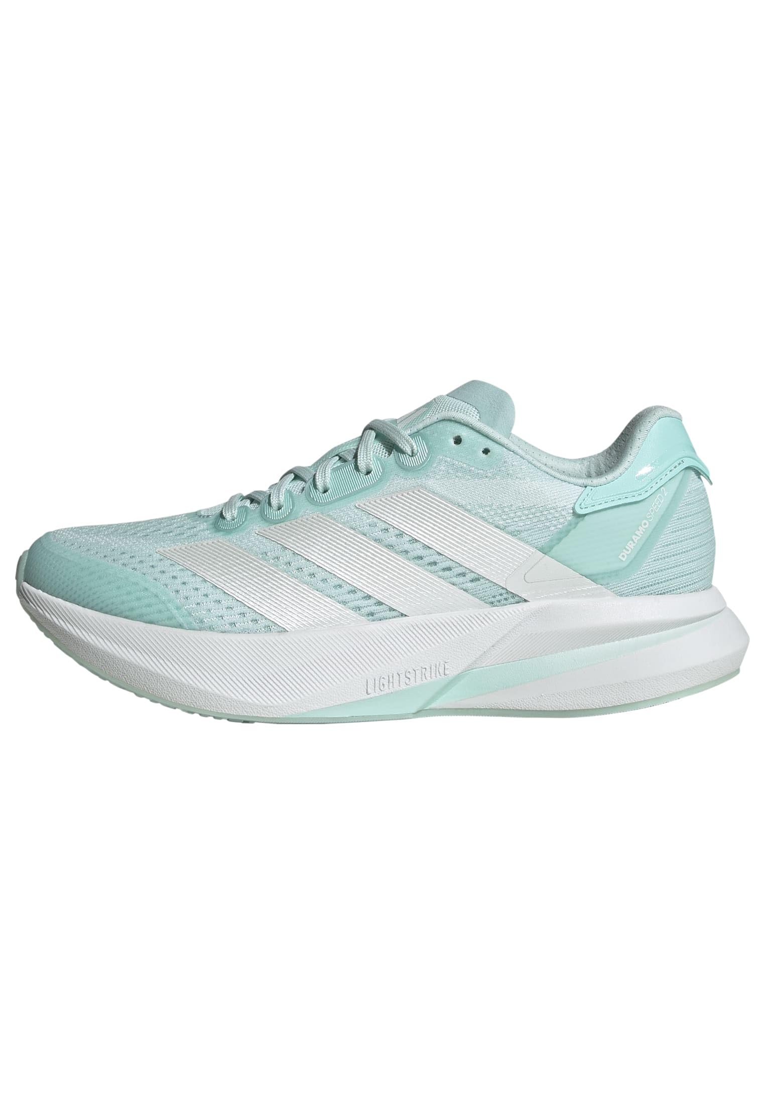 adidas Women's Duramo Speed 2 Running Shoes, Halo Mint/Zero Metalic/Semi Flash Aqua, 9.5 UK