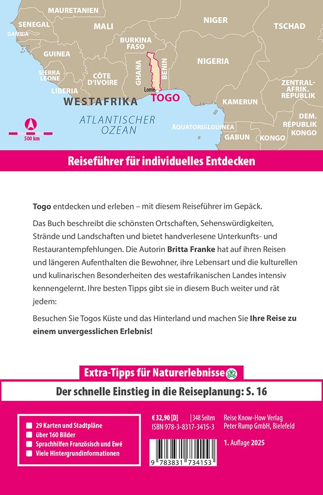 Reise Know-How Reiseführer Togo