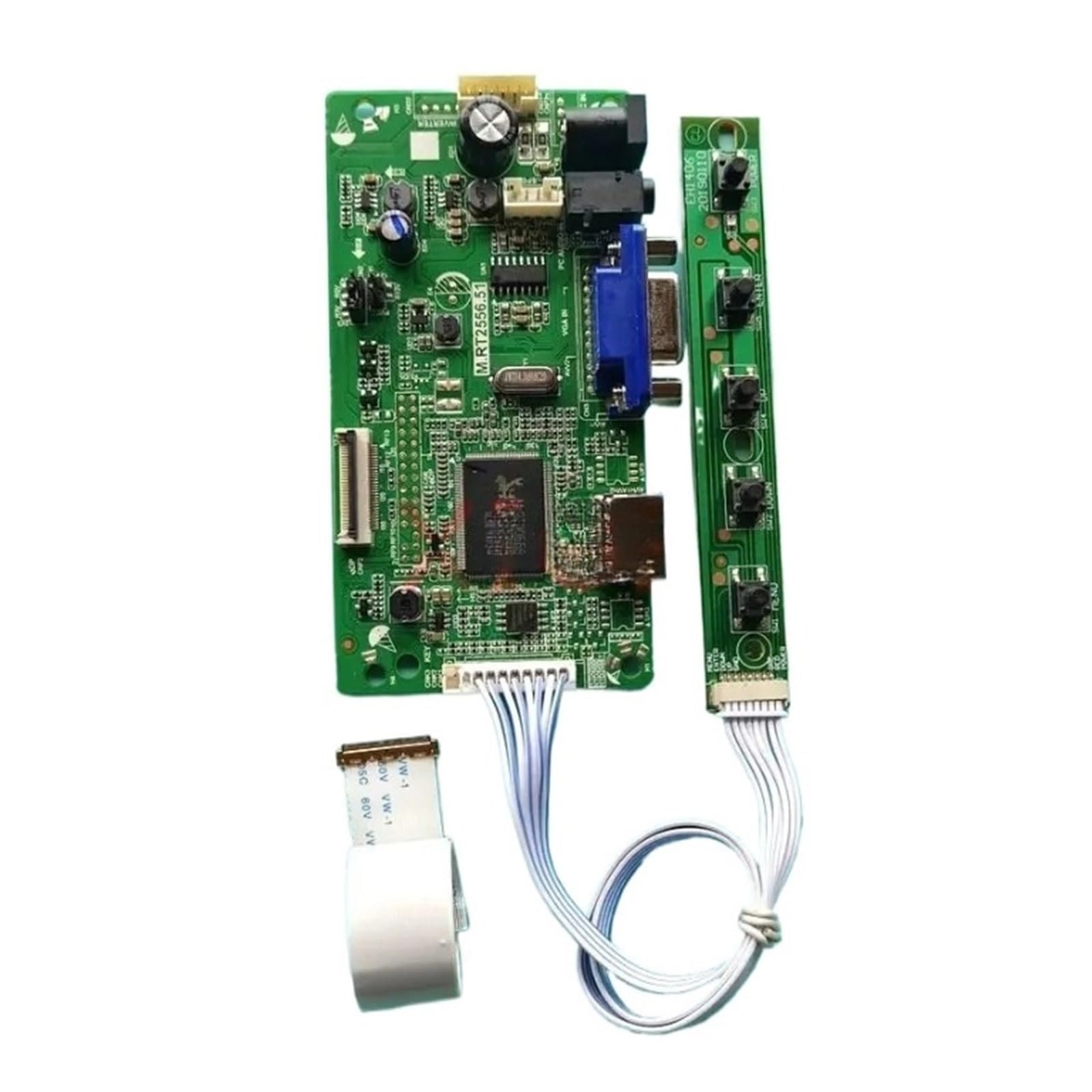 DIY Kit LCD Controller Driver Board for N156HGA-EA3/EAB/EAL/EBB 30 Pin EDP 15.6" HDMI-Compatible Laptop Screen 1920x1080 VGA,Laptop Accessories(for N156HGA-EAB)
