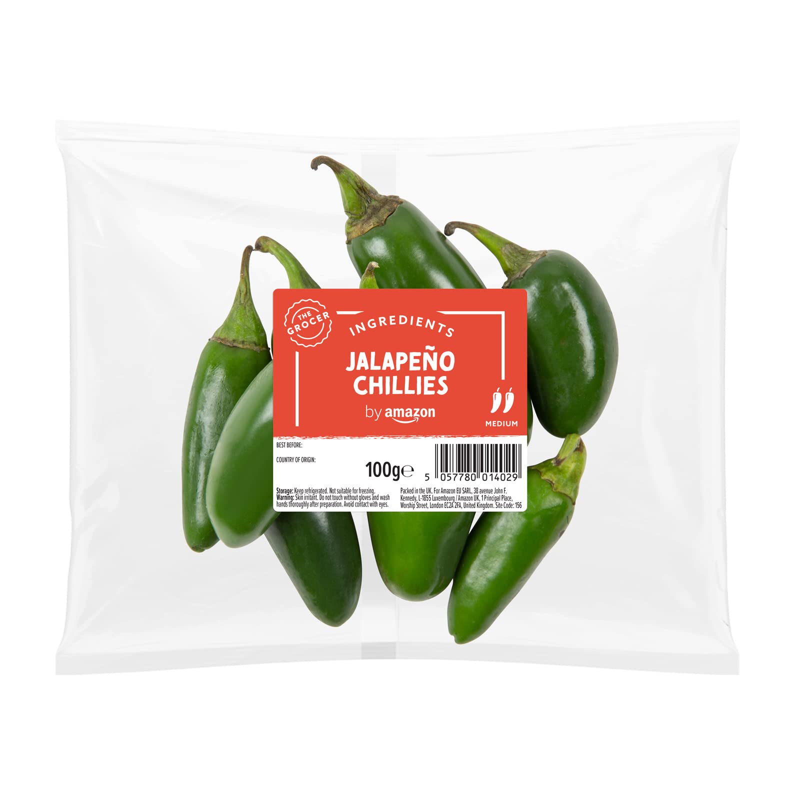 by Amazon Jalapeno Chillies, 100g