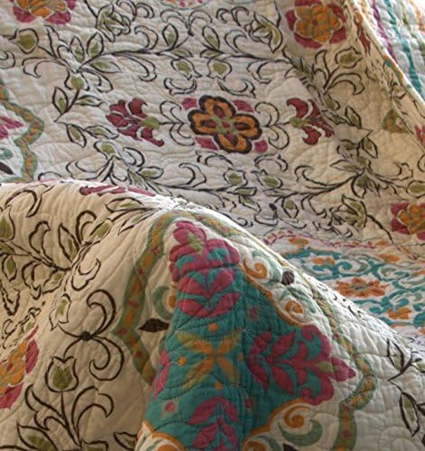 Greenland Home Esprit Spice Quilted Throw