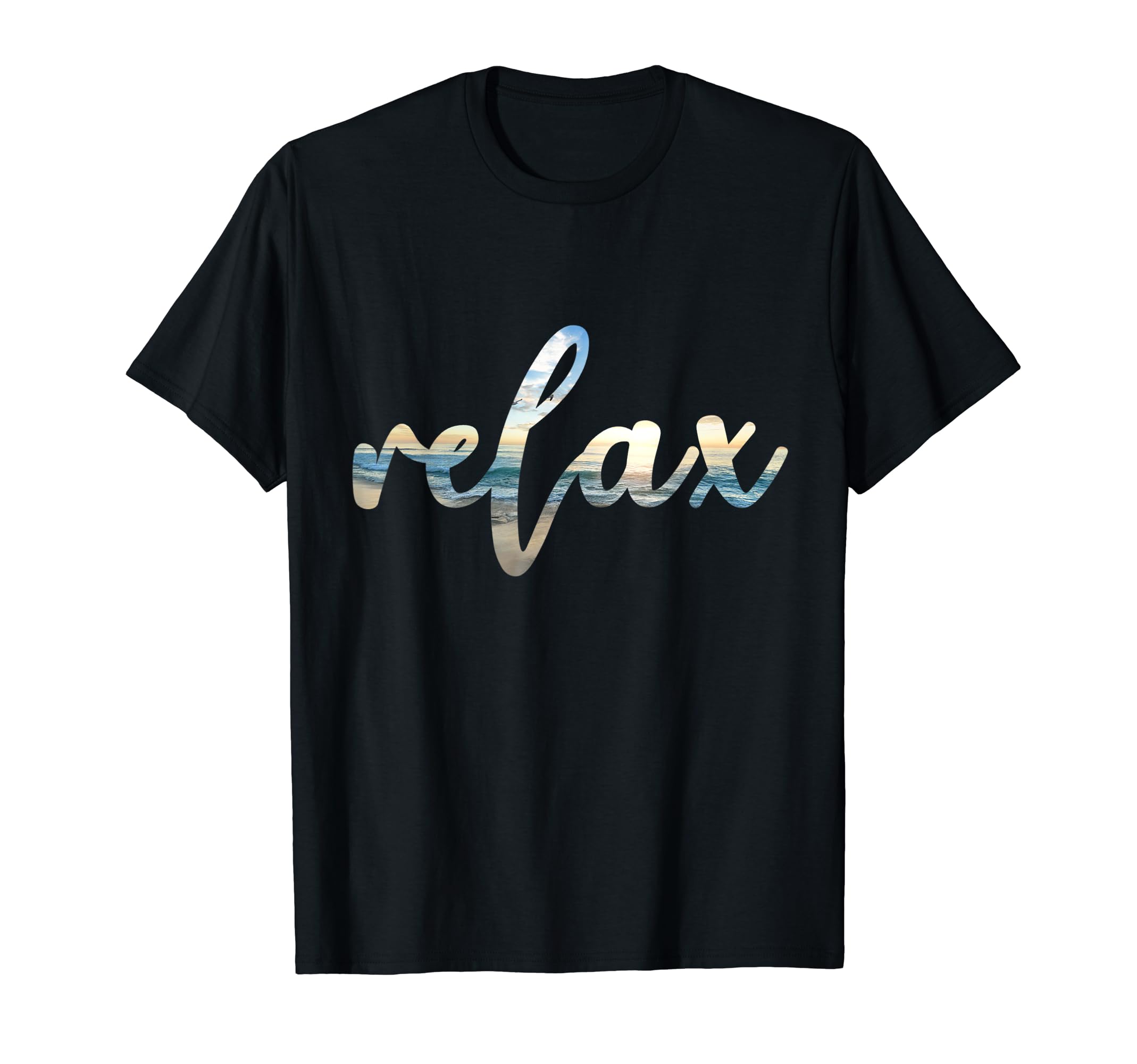 DGAvisualsRelax Beach Sunset T-Shirt