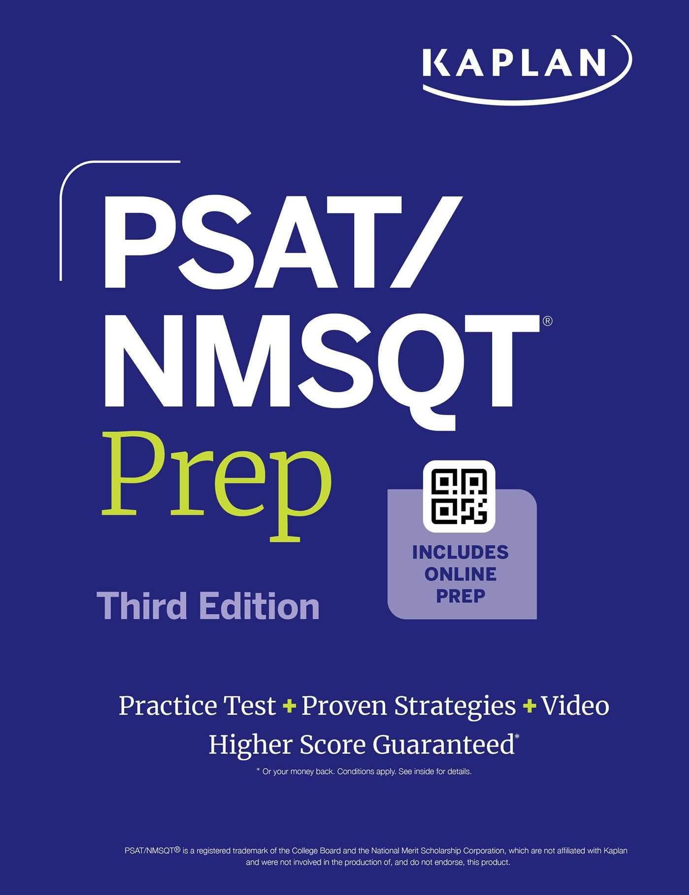 Kaplan Test Prep PSAT/NMSQT Prep Third Edition Paperback