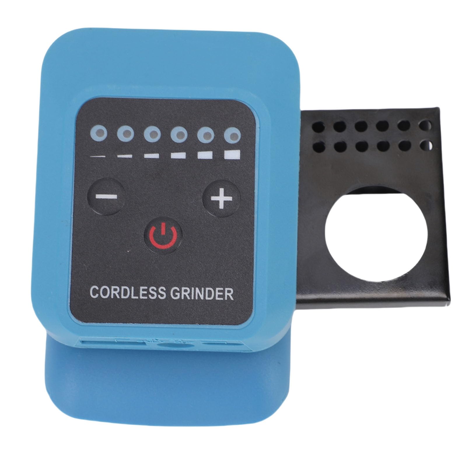 Smerigliatrice elettrica compatta a 6 velocità per lavori artigianali e lucidatura, con supporto e 24 accessori