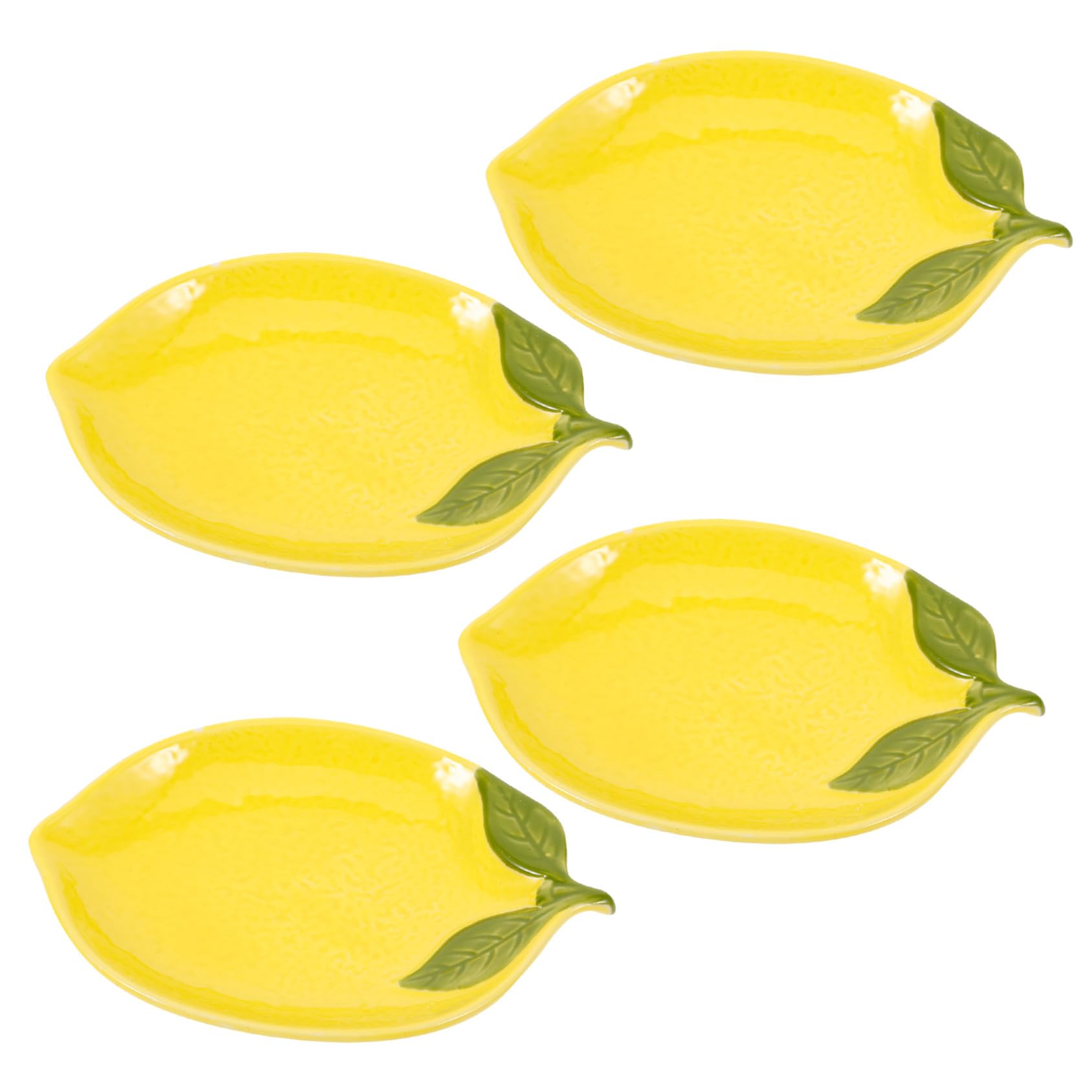 Bols de citron pour dessert et salade en céramique faciles à laver