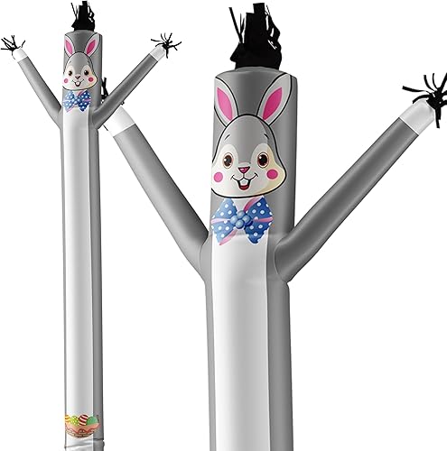 Miniatura 41 de LookOurWay Air Dancers Inflatable Tube Man Attachment - Wacky Waving Inflatable Dancing Tube Guy for Business Promotion - Blower Not Included Duende