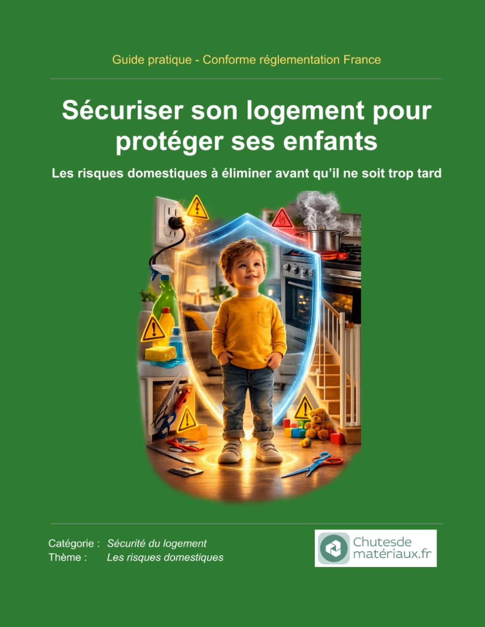 Sécuriser son logement pour protéger ses enfants: Guide pratique pour prévenir les accidents domestiques : chutes, brûlures, intoxications, prises ... dangers de la maison (Sécurité du logement)