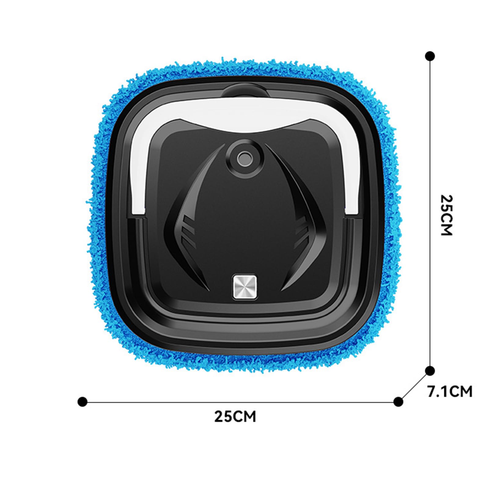 Efficient Sprays Technology Robot Mop adatto per la pulizia uniforme su pavimenti in legno suono a basso decibel e design sottile macchina silenziosa